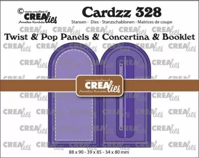        Matrices Cardzz n� 328, Twist & Pop B4, Panneaux & Leporello & Mini Livret Arch