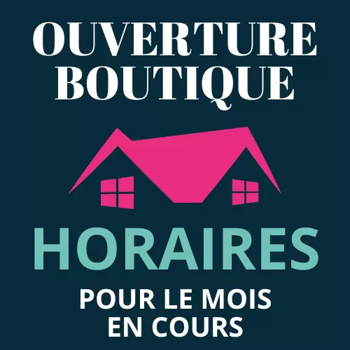 horaires boutique scrapbooking