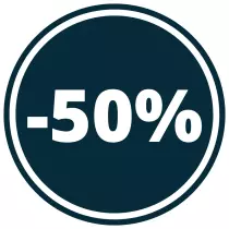 Dstockage -50 %