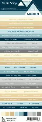 �tiquette Un air marin bandes de mots