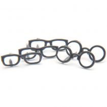 12 brads Black Glasses - lunettes noires