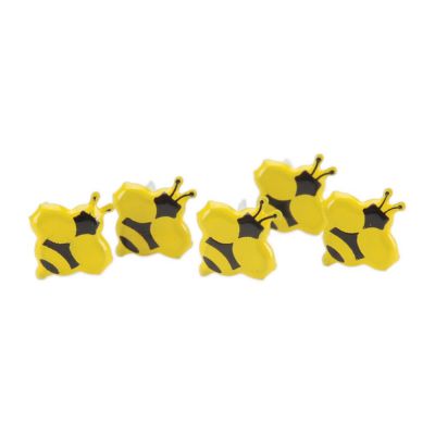 12 brads Mini Bees - abeilles