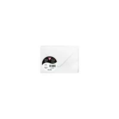 20 enveloppes 75X100 mm 120g blanc