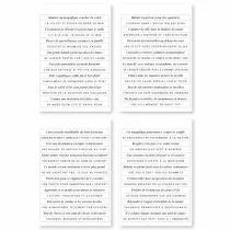 4 Planches Stickers Phrases voyageuses