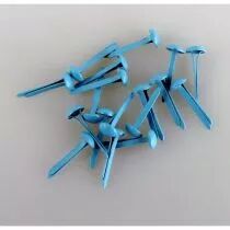 40 MINI BRADS 3MM BABY BLUE