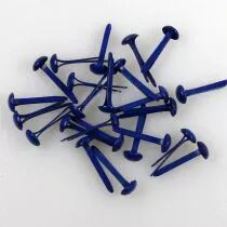 40 MINI BRADS 3MM DARK BLUE