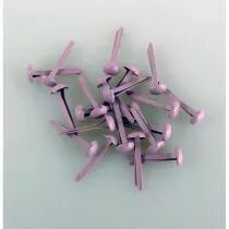 40 MINI BRADS 3MM PINK