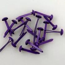 40 MINI BRADS 3MM PURPLE
