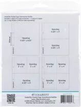 49 And Market Foundations Page Protectors 6\ X8\  12/Pkg