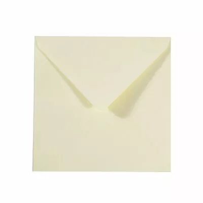5 enveloppes 16X16 cm 120g ivoire