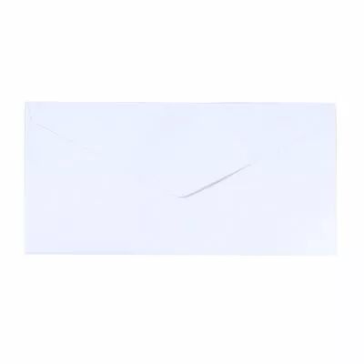 5 enveloppes 22,5X11,5 cm 120g blanc