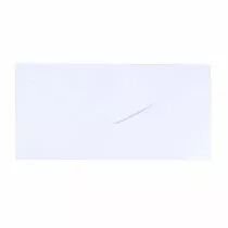5 enveloppes 22,5X11,5 cm 120g blanc