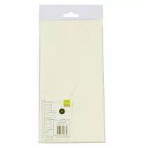 5 enveloppes 22,5X11,5 cm 120g ivoire