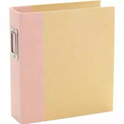 6X8 SN@P! BINDER BLUSH - Album Classeur Saumon