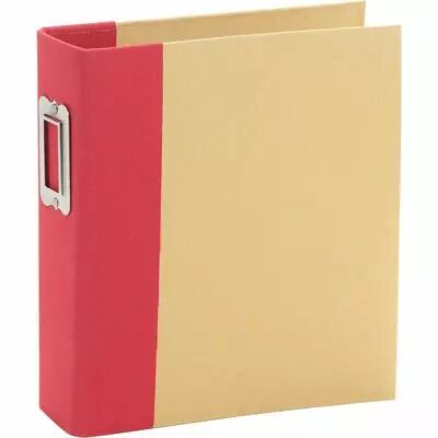 6X8 SN@P! BINDER RED - Album Classeur Rouge