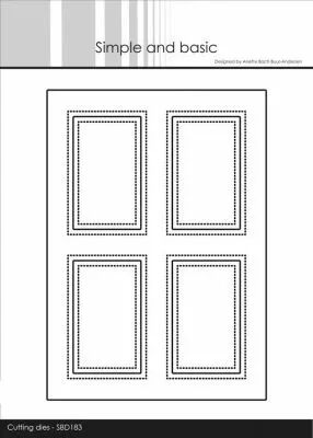 A6 Card Front #4 Cutting Dies