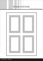 A6 Card Front #4 Cutting Dies
