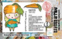 AALL and Create : 1020 - A7 Tampons transparents - Carrot