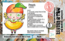 AALL and Create : 1025 - A7 Tampons transparents - Peach