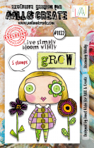 AALL and Create : 1132 - A7 Stamp Set - Blooming Wildly