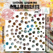 AALL and Create : 190 - 6\'x6\' Pochoir - Cheetah