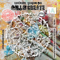 AALL and Create : 216 - 6\'x6\' Pochoir - Ivy Maze