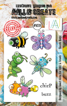 AALL and Create 1039 - A7 Stamp - Buzzie Bugs
