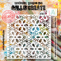 AALL and Create 202 - 6\'x6\' Stencil - Swinging Sixties