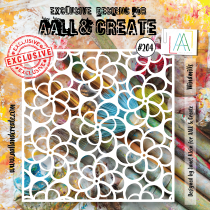 AALL and Create 204 - 6\'x6\' Stencil - Windmills