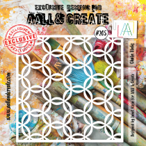 AALL and Create 205 - 6\'x6\' Stencil - Chain Links