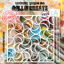 AALL and Create 209 - 6\'x6\' Stencil - Moonlight Sonata