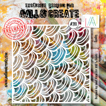 AALL and Create 211 - 6\'x6\' Stencil - Scales