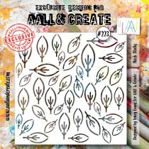 AALL and Create 223 - 6\'x6\' Stencil- Hock Stalks