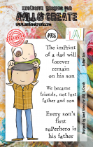 AALL and Create Stamp Set - 936 - father Son