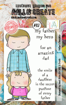 AALL and Create Stamp Set - 937 - father\'s daughter