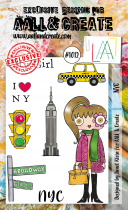 AALL and Create Stamp Set -1012 - NYC