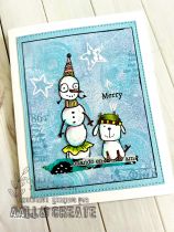 AALL and Create Stamp Set -580 LET IT SNOW
