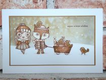 AALL and Create Stamp Set -607 HOLIDAY FOX