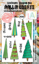 AALL and Create Stamp Set -949 - Peace Trees