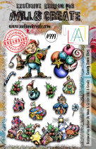 AALL and Create Stamp Set -999 - Candy Town Elves