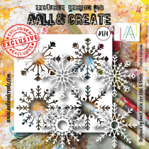 AALL and Create Stencil - 174 - Festive Foursome