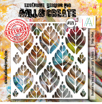 AALL and Create Stencil - 178 - Crisp Tulips
