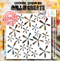 AALL and Create Stencil - 180 - Whirly Whizzers