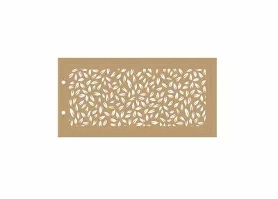 ALBUM 10 X 20 CM - FEUILLES