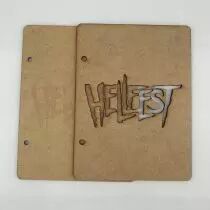 ALBUM 15*20 CM MDF HELLFEST