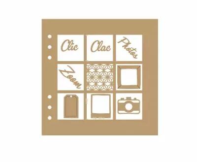 ALBUM 20 X 20 CM - ETOILES NORDIQUES