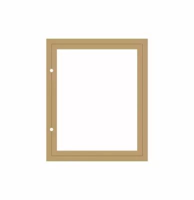 ALBUM 22,3 X 18,5 CM - RECTANGLE EVIDE