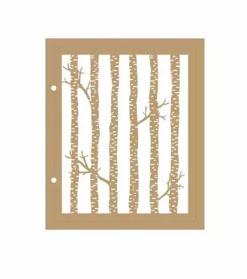 ALBUM 22,3 X 18,5 CM - TRONCS D\'ARBRES