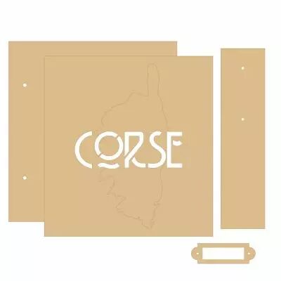 Album classeur Corse avec tranche