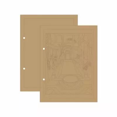 ALBUM DECOUPE 15*20 CM MDF RIAD